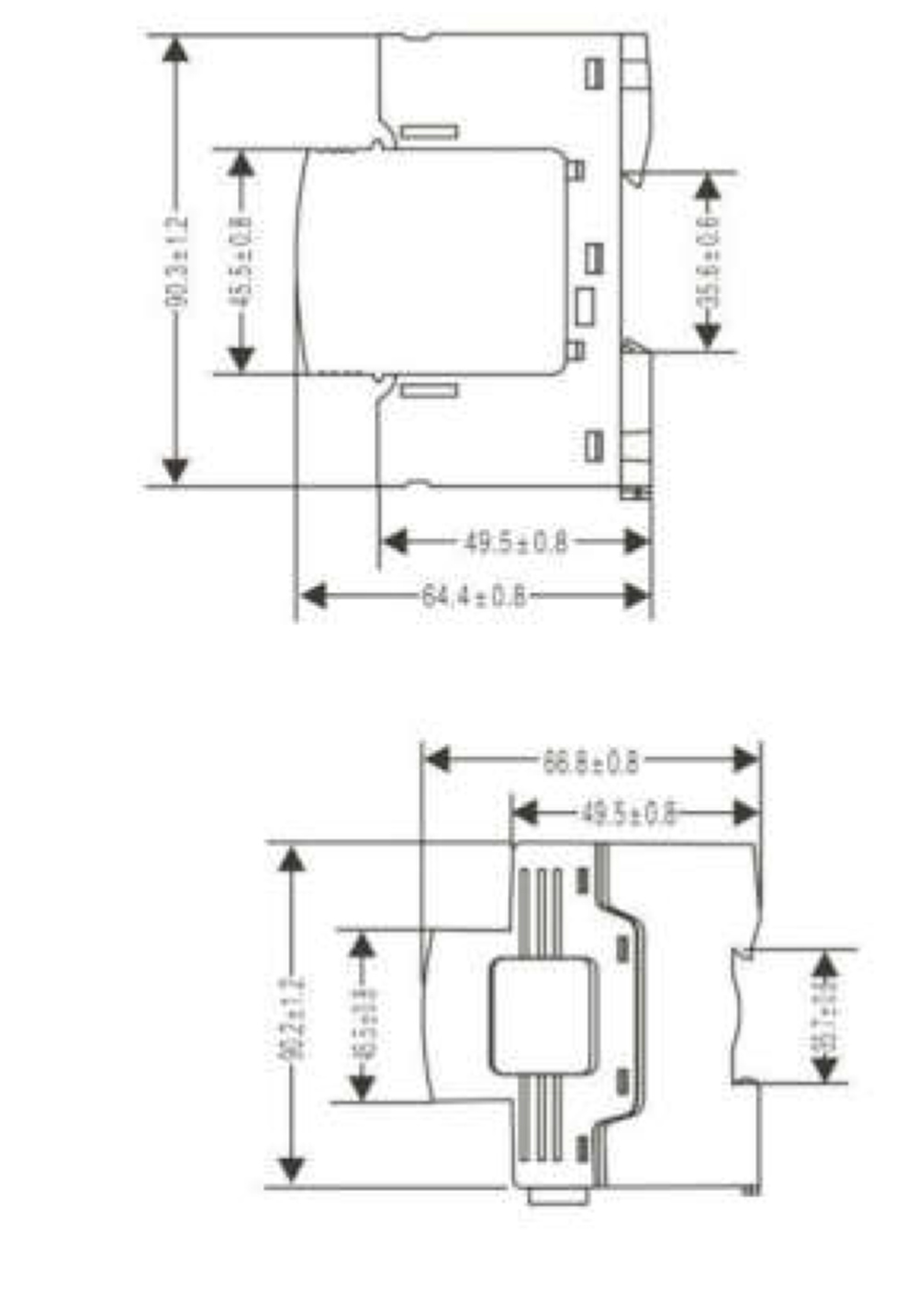 SELY- Ⅱ100系列電涌保護(hù)器外形尺寸圖.jpg 外形尺寸圖.jpg